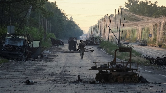 Russia has long sought Kostiantynivka in its advance through the Donetsk region. (Photo: Reuters) Russia-Ukraine war