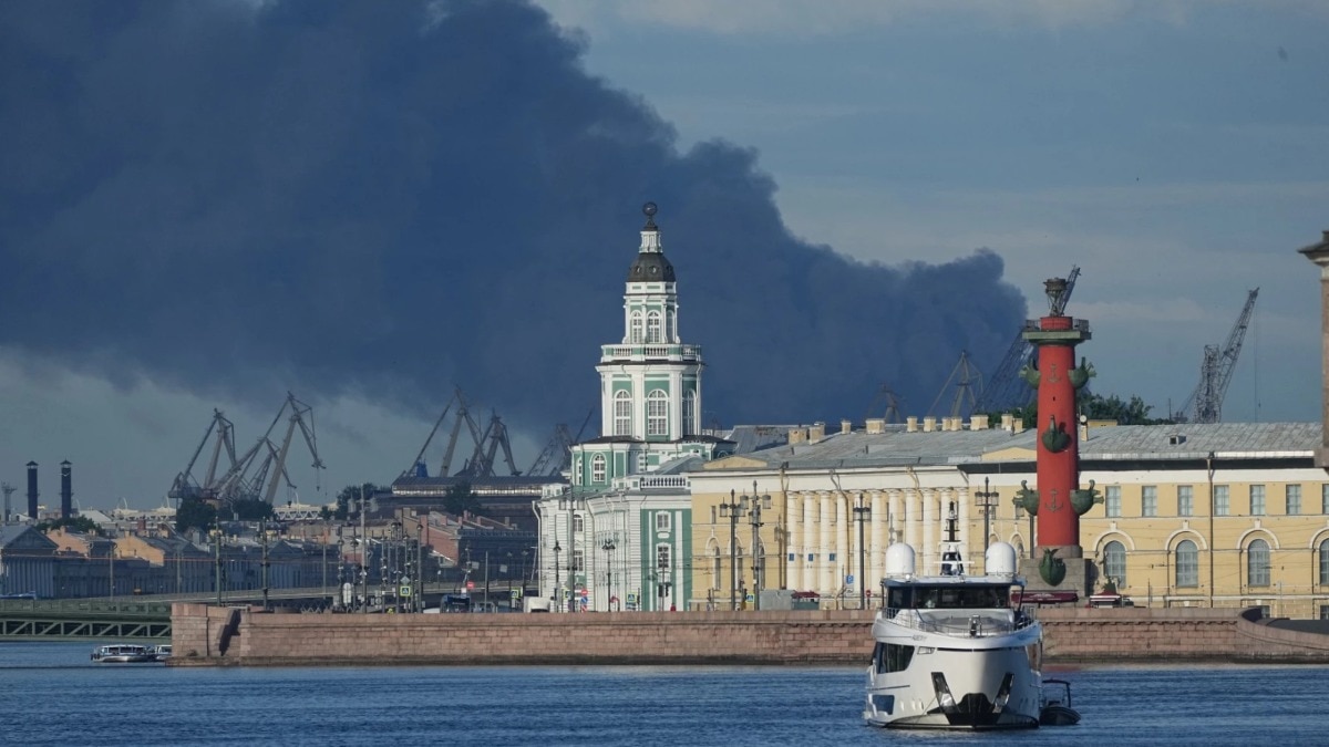 Russian port, oil terminal hit in large-scale overnight Ukrainian drone strike