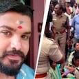 Sabarivarman, a physically disabled man, was arrested for selling gutka. Sabarivarman, a physically disabled man, was arrested for selling gutka.