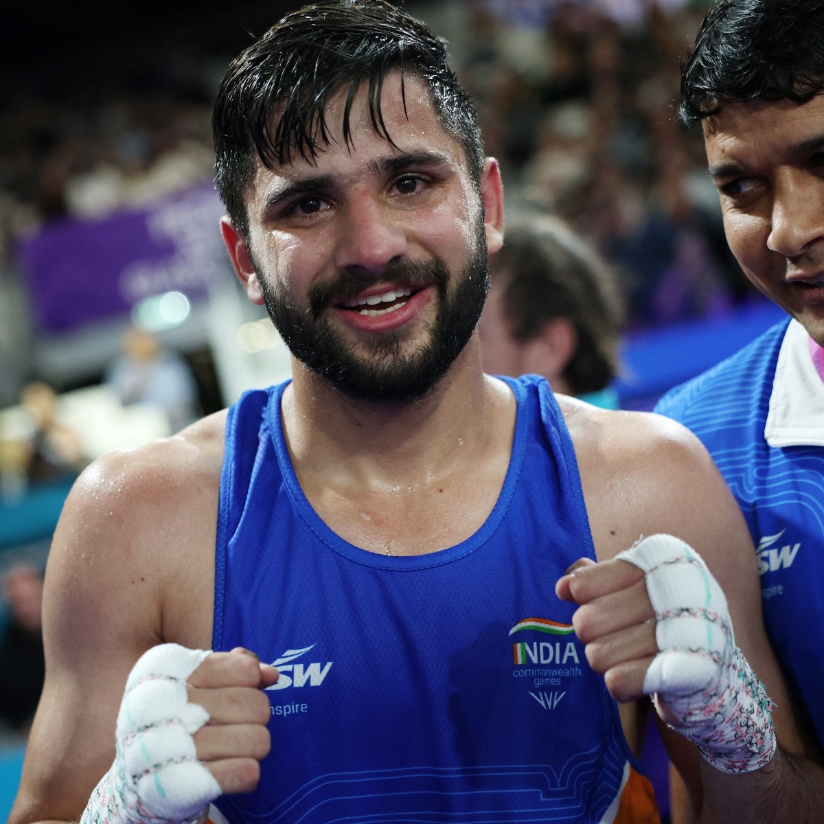 India's boxing contingent delivers perfect 5/5 day, 8 CWG medals now guaranteed