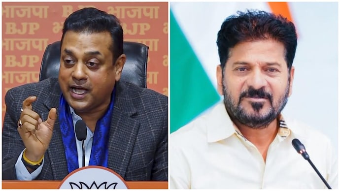 Sambit Patra slammed Revanth Reddy for mocking BJP chief Nitin Nabin.