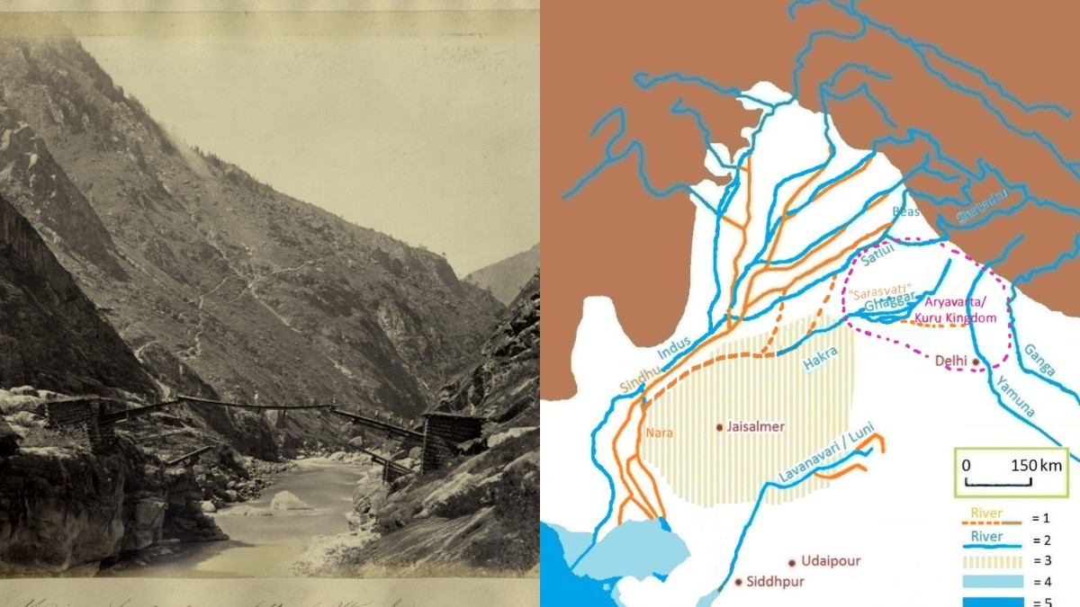 Did the Sutlej once feed the lost Saraswati? What scientists discovered over time