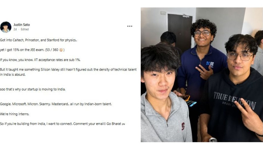 He scored 53 in JEE but still got into Stanford, Princeton and Caltech: Here's how