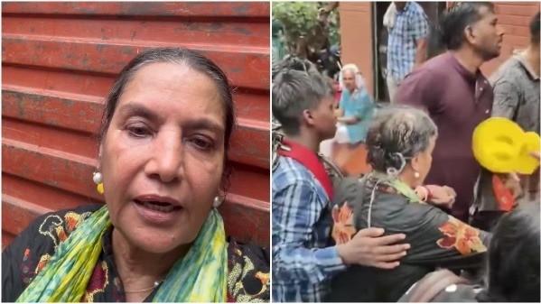 Shabana Azmi's health deteriorates during CJP protest, volunteers help her rest