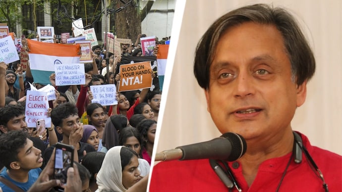 Shashi Tharoor supports students' in their protest, says democracy is not sustained by enforcement