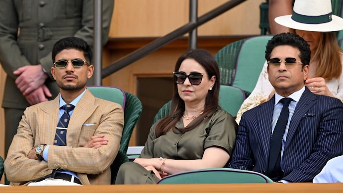 Shubman Gill, Anjali Tendulkar, Sachin Tendulkar