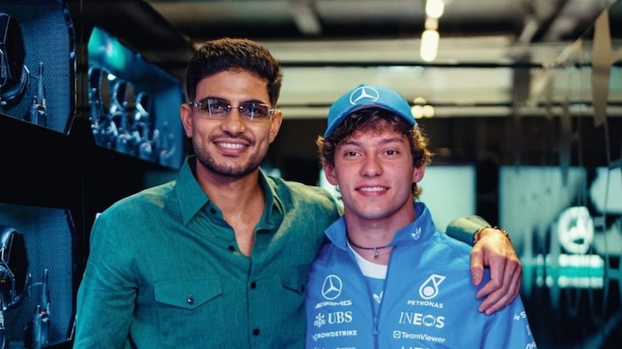 Shubman Gill and Kimi Antonelli