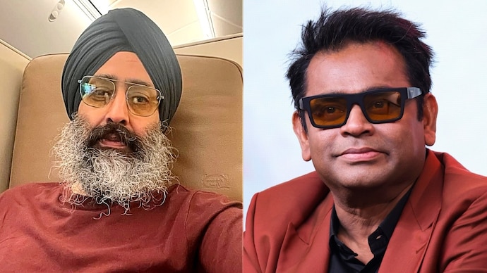 Rabbi Shergill (L) comments on AR Rahman's viral communal bias remark Singer Rabbi Shergill defends Rahman’s communal bias remark: How can anyone deny it?