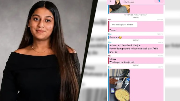 A purported chat between Siya and her friend has surfaced Siya Ketan murder