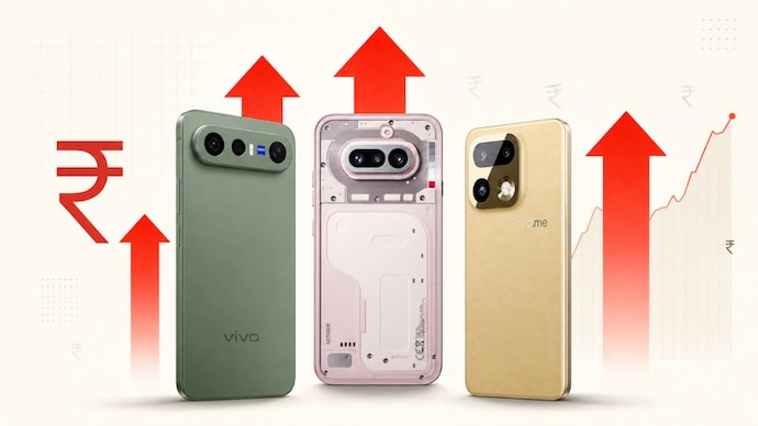 Nothing, Vivo, and Realme have hiked prices of select smartphones in India. (Representational image made with AI)