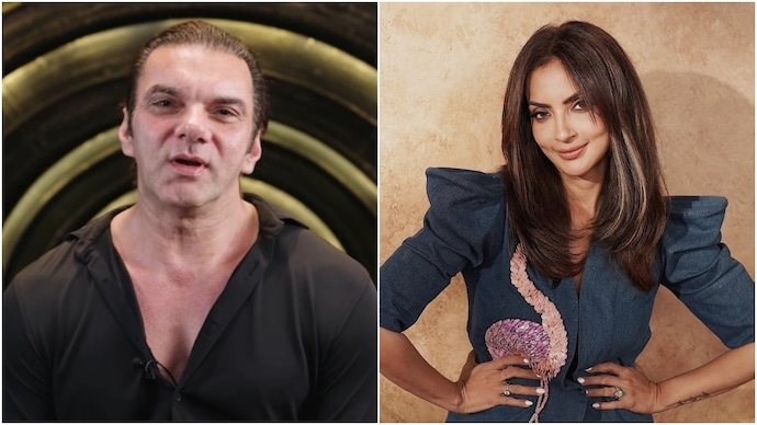 Sohail Khan and Seema Sajdeh