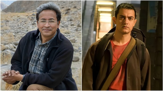 Sonam Wangchuk's old video resurfaced after Aamir Khan's remark on 3 Idiots connection. Sonam Wangchuk's old video resurfaces after Aamir Khan's remark