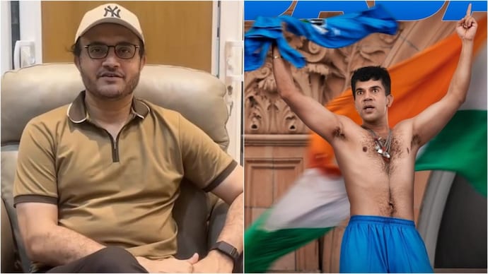 Sourav Ganguly applauded the first look poster of Dada. (Credit: Instagram/@souravganguly) Sourav Ganguly
