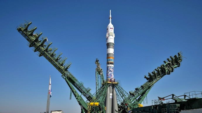 Soyuz launch Anil Menon