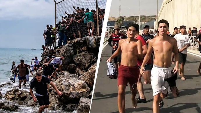 Spain migrant influx