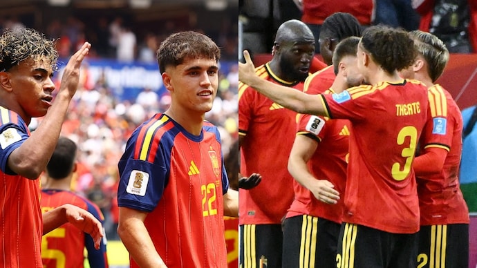 Spain vs Belgium