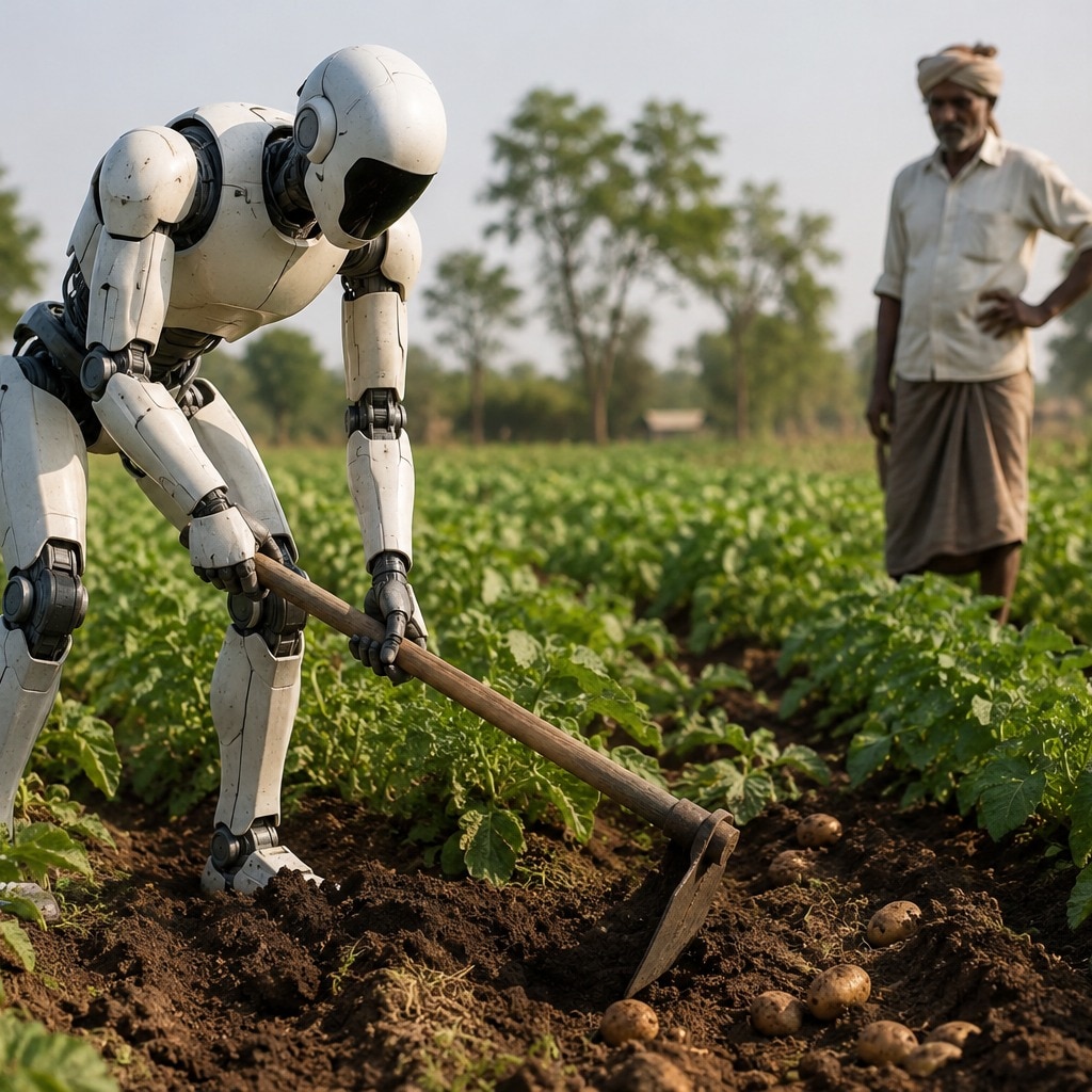Sridhar Vembu says farming job is safe from AI, but this viral robot tells a different story