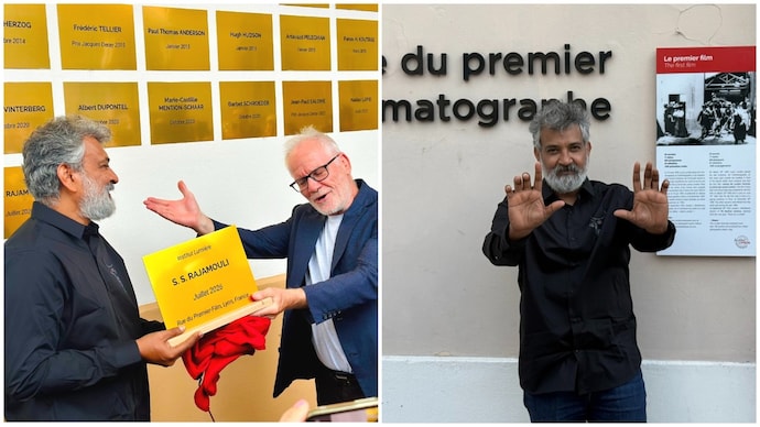 SS Rajamouli visited France's Institut Lumire in Lyon during his Europe tour. SS Rajamouli joins Martin Scorsese, Clint Eastwood on France’s Wall of Filmmakers