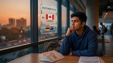 Canada says, come. Indian students say, we'll think about it Canada says, come. Indian students say, we'll think about it