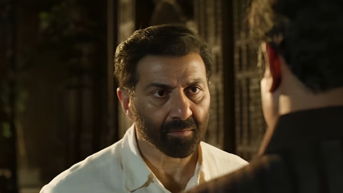 Sunny Deol in a still from Batwara 1947 teaser. Sunny Deol