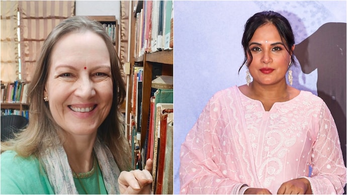 Suzanne Bernert hits back at Richa Chadha's post on senior citizens. Photos: Instagram/PTI Suzanne Bernert, Richa Chadha