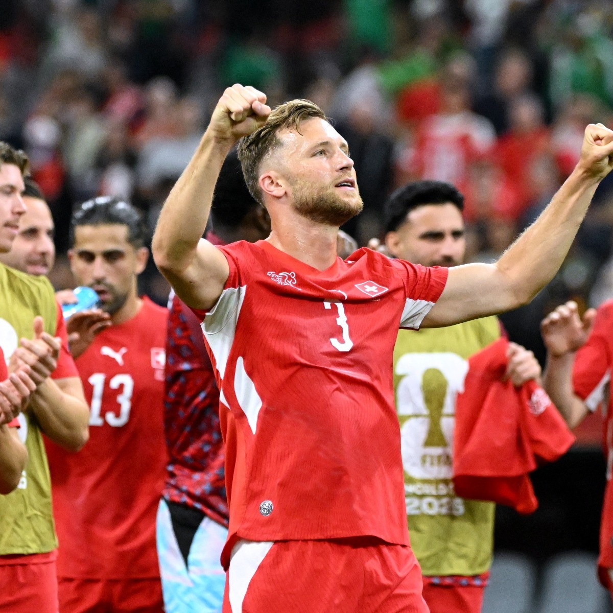 Mahrez's final World Cup campaign cut short as clinical Switzerland reach R16