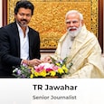 Tamil Nadu Chief Minister C Joseph Vijay is maintaining a professional approach with the Prime Minister Narendra Modi-led Union government. (Image: @narendramodi/X) Tamil Nadu Chief Minister C Joseph Vijay is maintaining a professional approach with the Prime Minister Narendra Modi-led Union government. (Image: @narendramodi/X)