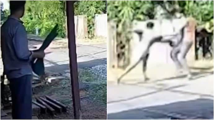 Tamil Nadu railway staff heroic act saves man seconds before speeding train