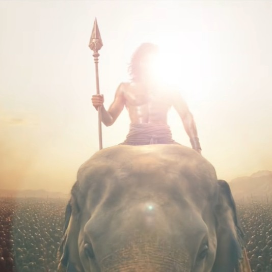Thamizh Murugan: Dhanush rides an elephant, wields a vel in striking first look