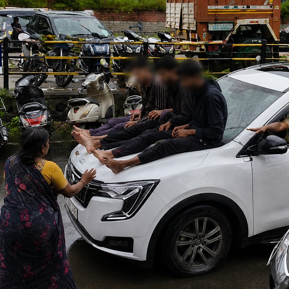 Pune teen hacked to death over old feud; accused paraded on police vehicle bonnet