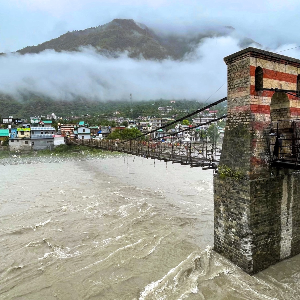 Himachal on red alert amid heavy rain: Schools shut, flash flood cuts border route