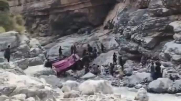 The bus was headed to national capital Islamabad from provincial capital Quetta. There were 48 passengers on board. (Photo: X)