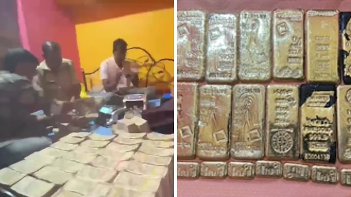 The counting process was still underway and officials said the exact amount seized would be known only after it was completed. The counting process was still underway and officials said the exact amount seized would be known only after it was completed.