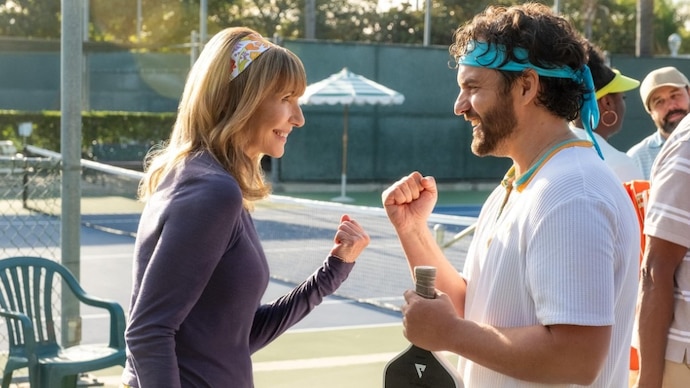 The Dink review: Jake Johnson's tennis pro finds redemption, joy in pickleball chaos