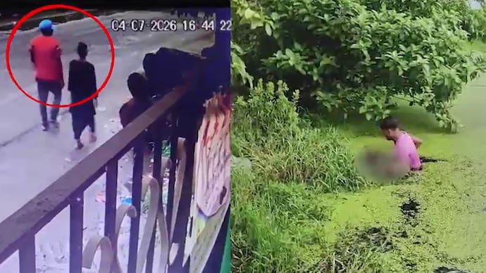 The examination found water in the girl's lungs and stomach, suggesting she was still alive when she was thrown into the pond.