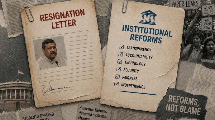 Paper leaks to protests: Why India's exam crisis needs institutional reform, not just political accountability (AI-generated)