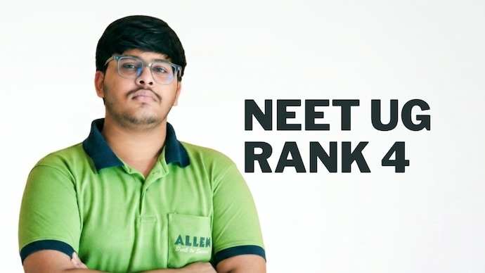 The NEET UG rank 4 holder, Ayush, completed his Class 10 with 96.2 per cent and Class 12 with 93.8 per cent