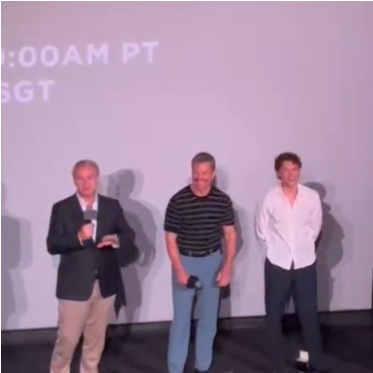 Christopher Nolan thrilled to launch The Odyssey in India, thanks fans. Watch