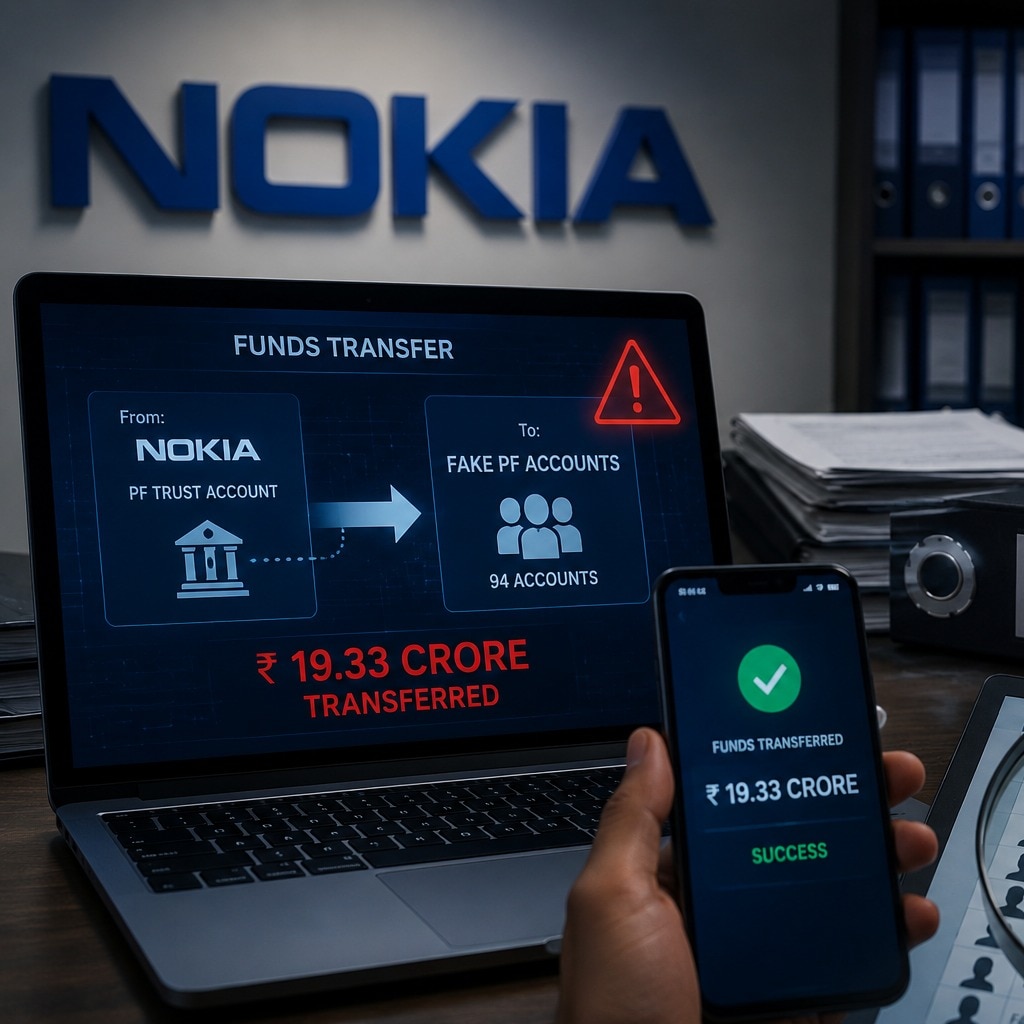 94 fake PF accounts, Rs 19.33 crore stolen: CBI case against senior Nokia officials