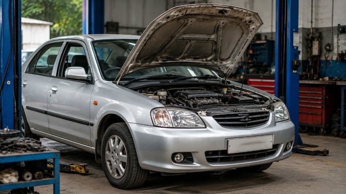 The survey highlights growing concerns over the long-term effects of E20 fuel on older petrol vehicles. (Photo: AI-generated for representation)