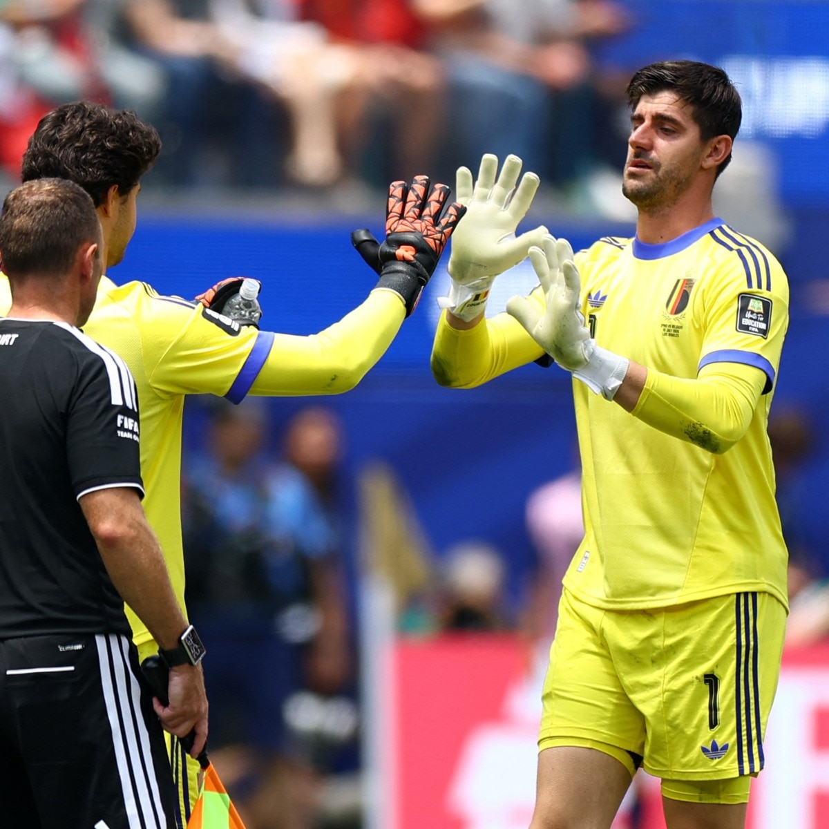 Belgium's Courtois backs Lammens to recover from costly World Cup blunder