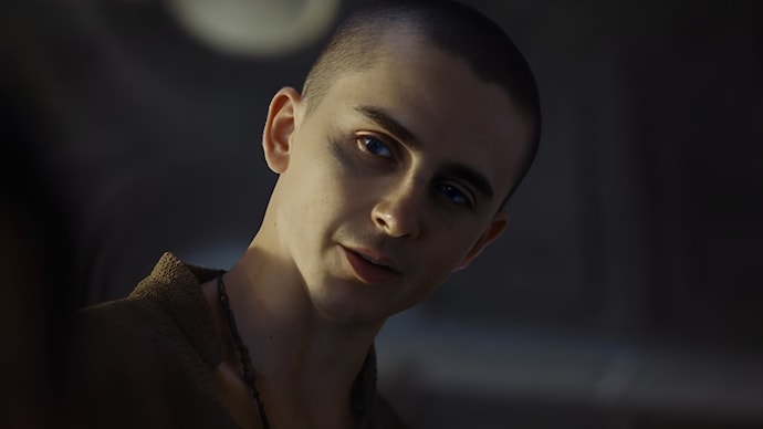 Actor Timothee Chalamet in a still from Dune: Part Three. (Credit: Warner Bros) Dune 3 trailer: Timothee Chalamet's Paul Atreides returns for a darker final chapter