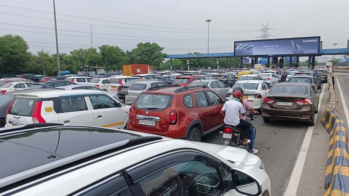 Traffic Jam in Delhi-Noida (Photo- ITG)