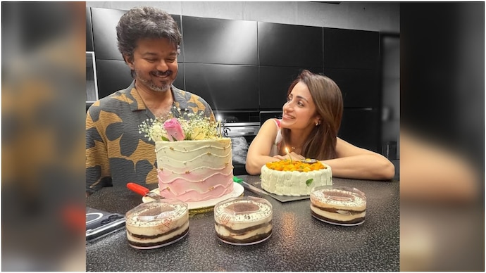 Trisha shared a heartfelt birthday post on Vijay's 52nd birthday Trisha shared a heartfelt birthday post on Vijay's 52nd birthday