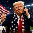 Trump and US striker red card row Trump and US striker red card row
