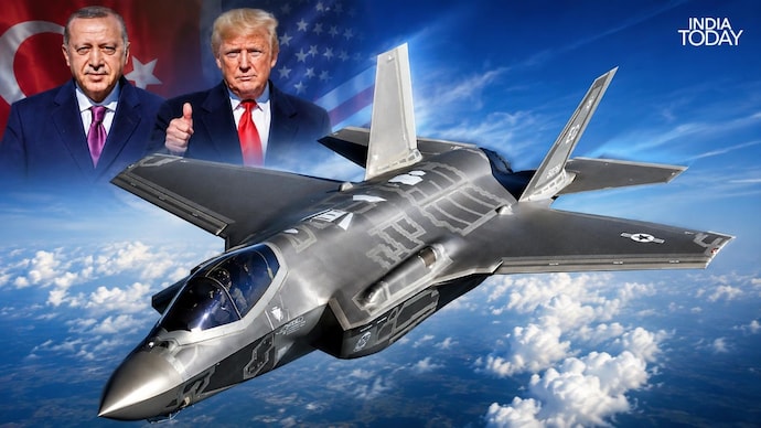 US President Donald told Turkey's Tayyip Erdogan he would consider selling Turkey F-35s after Ankara was booted out of the programme for purchasing Russian S400 air defense systems. (Images: File)