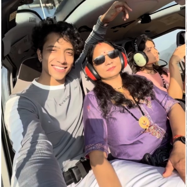 Uttarakhand man makes mother's dream come true with her first-ever helicopter ride