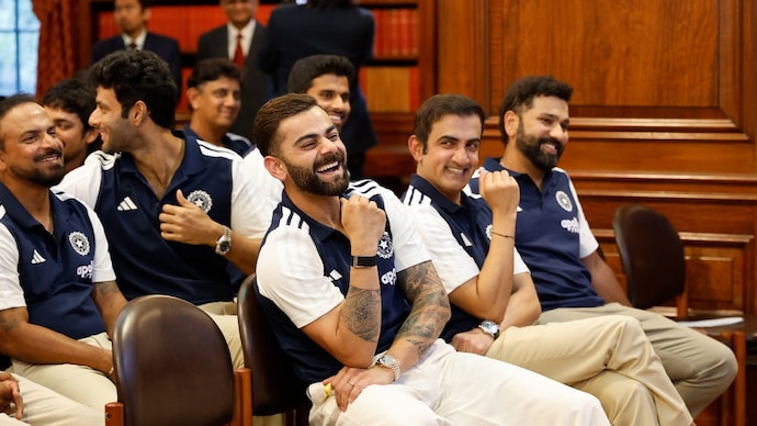 Virat Kohli, Gautam Gambhir and Rohit Sharma