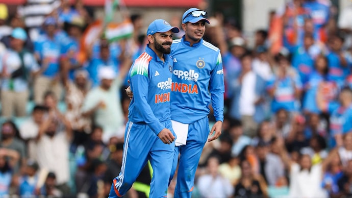 Virat Kohli helping India plan for ODI World Cup, says Shubman Gill. (Reuters Photo) Virat Kohli
