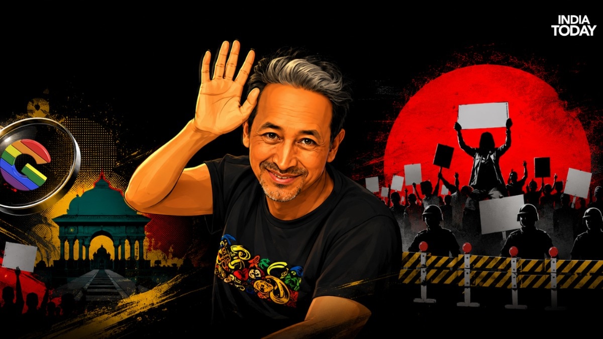 As Jantar Mantar protest intensifies, online interest in Wangchuk surpasses CJP